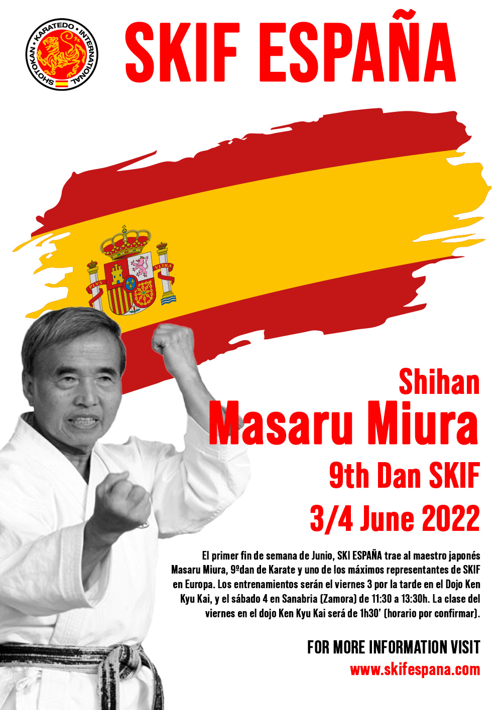 SKIF Spain - Shihan Masaru Miura