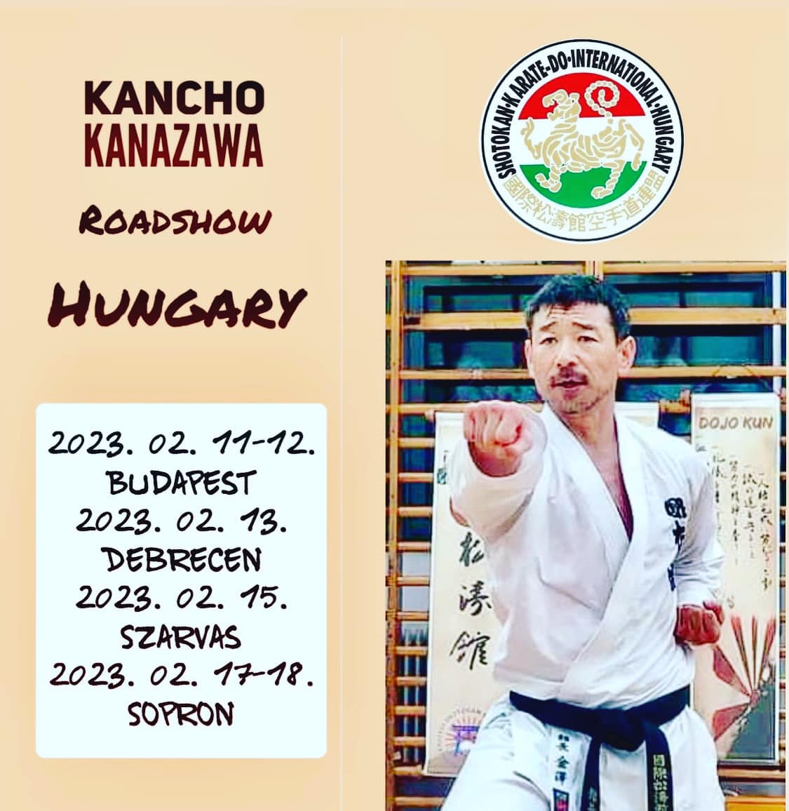 SKIF Hungary - Kancho Nobuaki Kanazawa