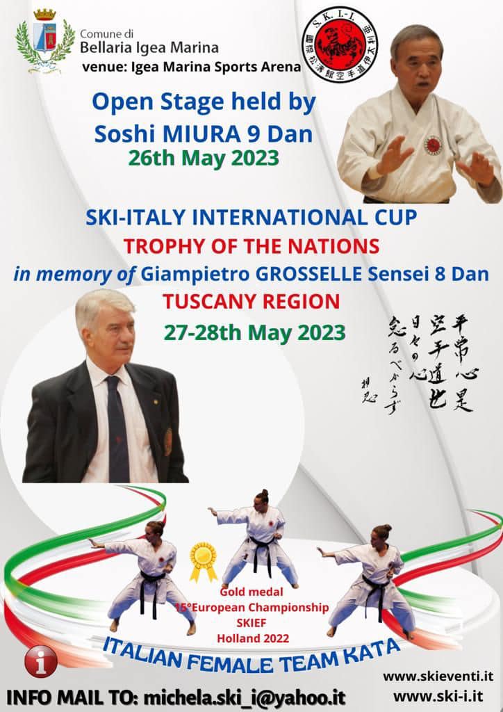 SKIF Italy - Shihan Soshi Miura Masaru