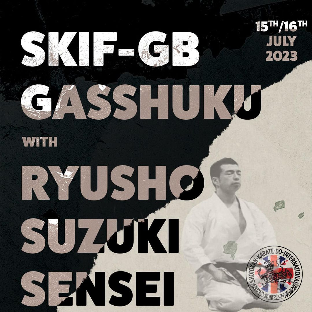 SKIF Great Britan - Sensei Ryusho Suzuki