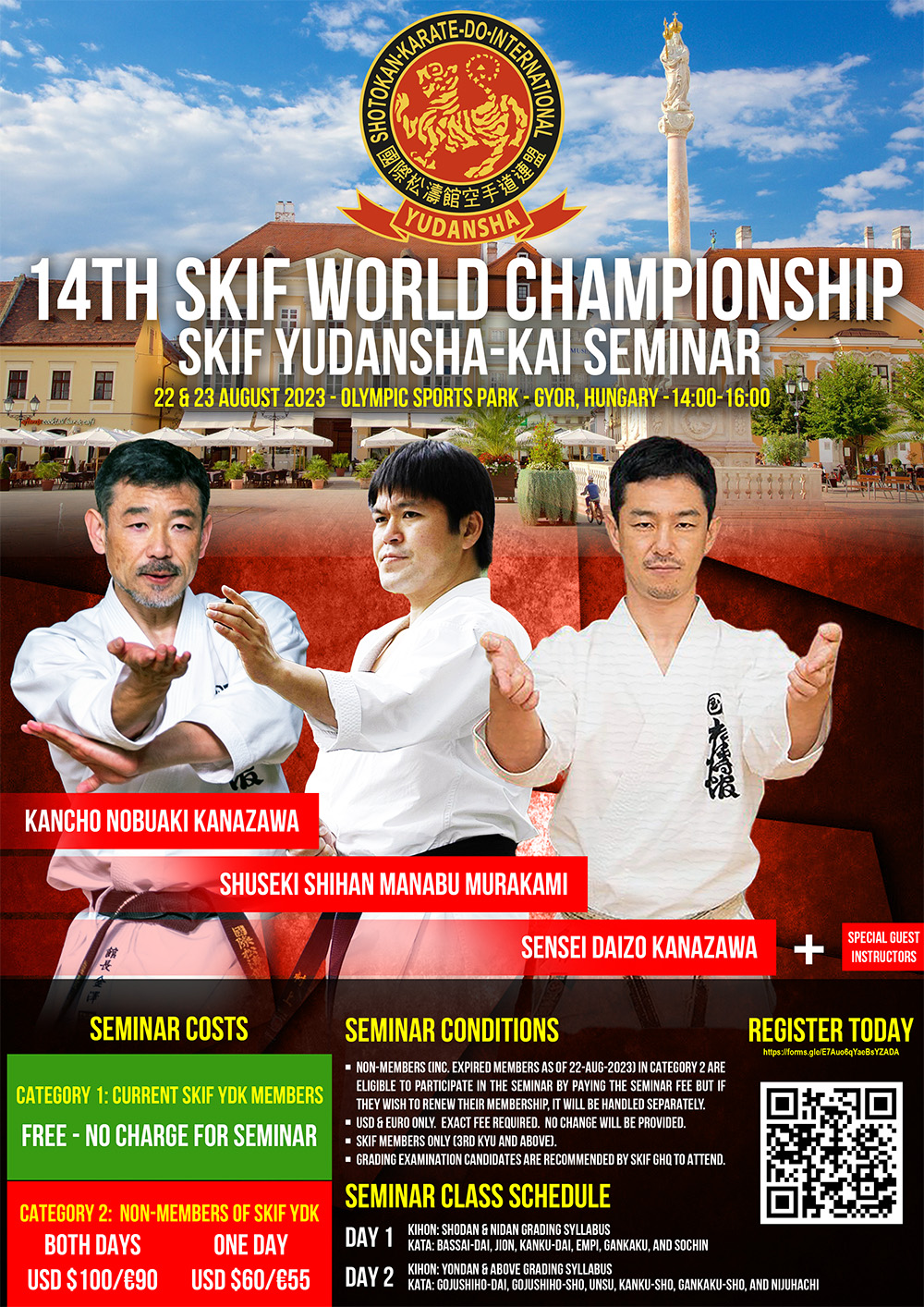 SKIF Yudansha Kai - WCH Seminar