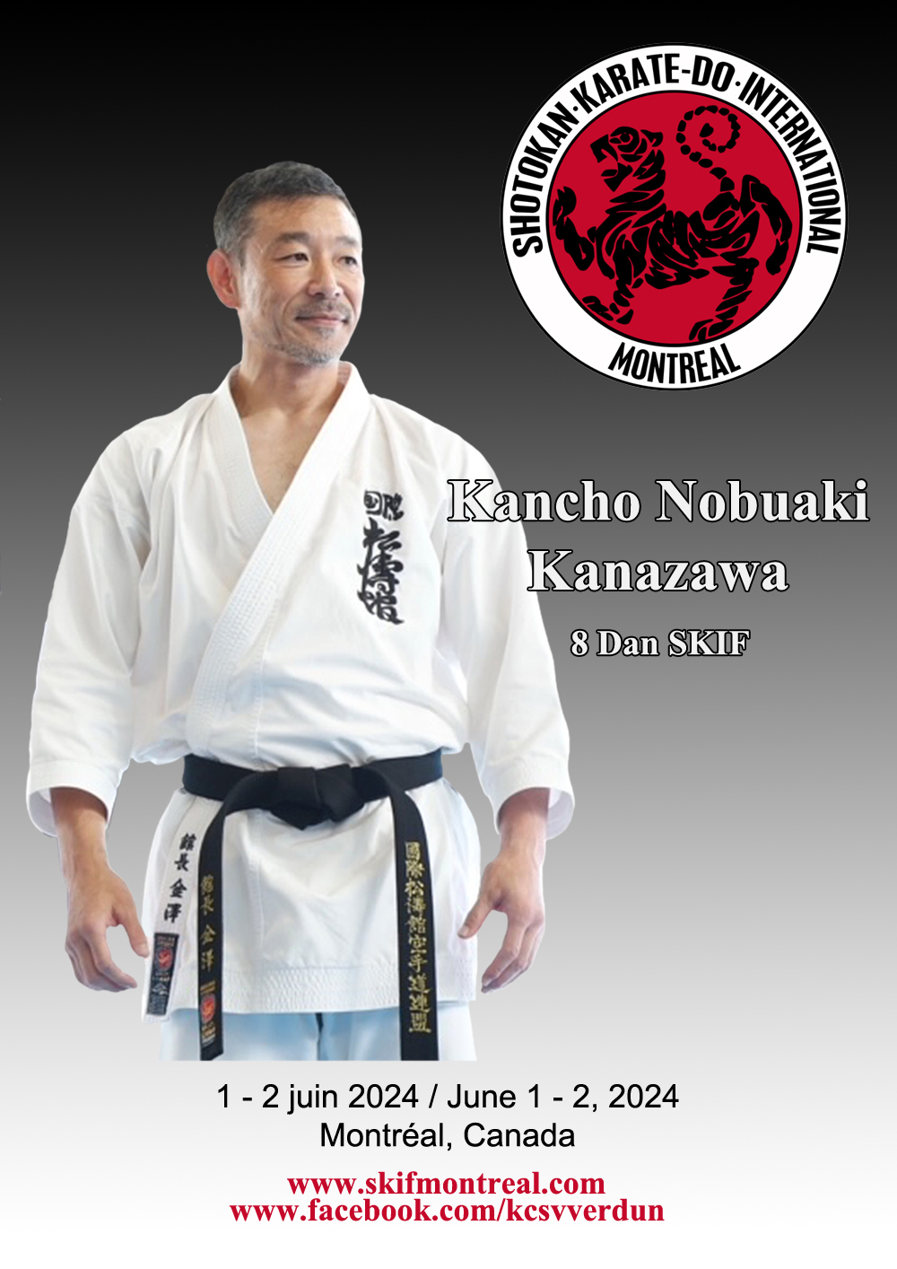 SKIF Montreal - Kancho Nobuaki Kanazawa