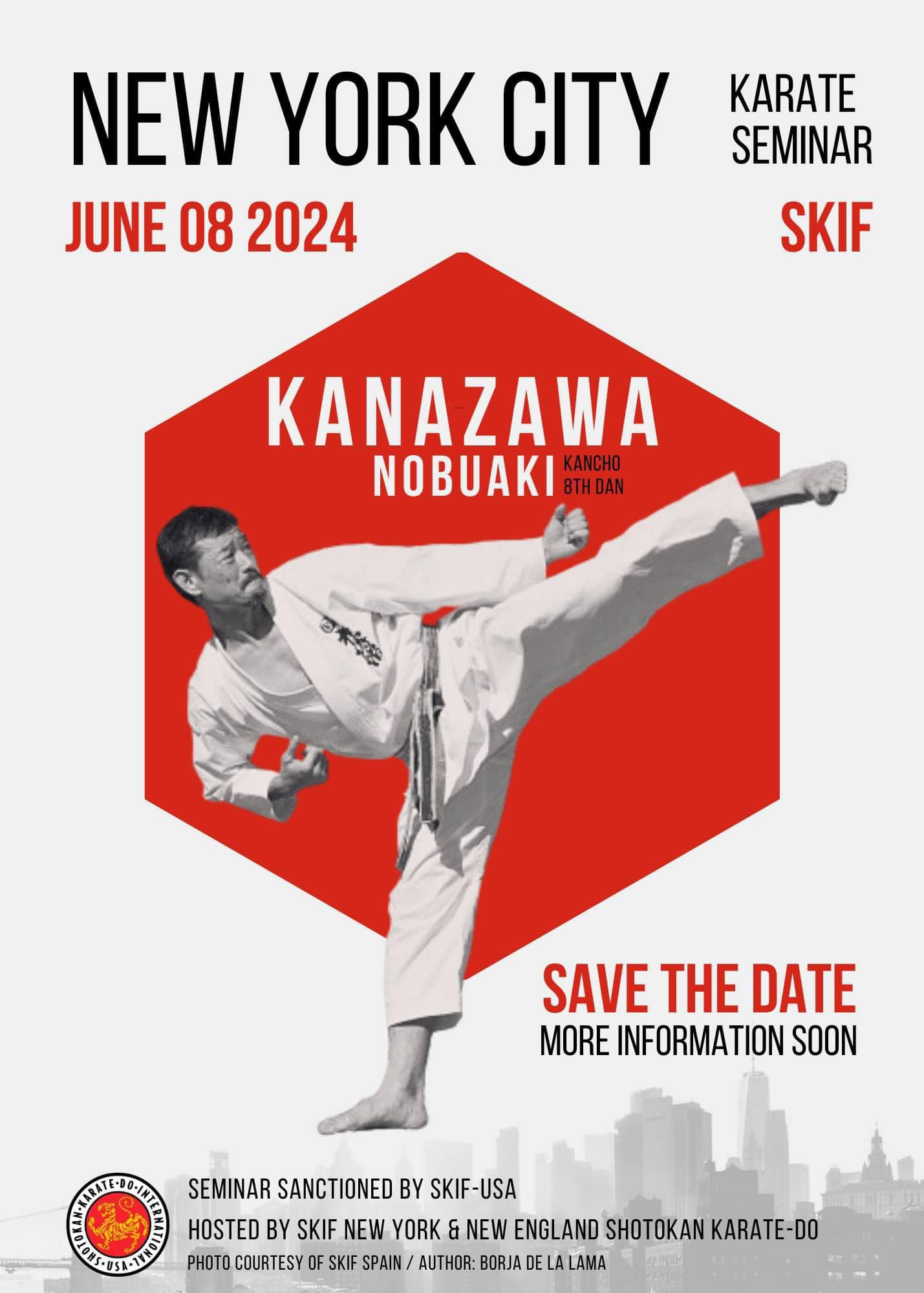 SKIF USA - Kancho Nobuaki Kanazawa